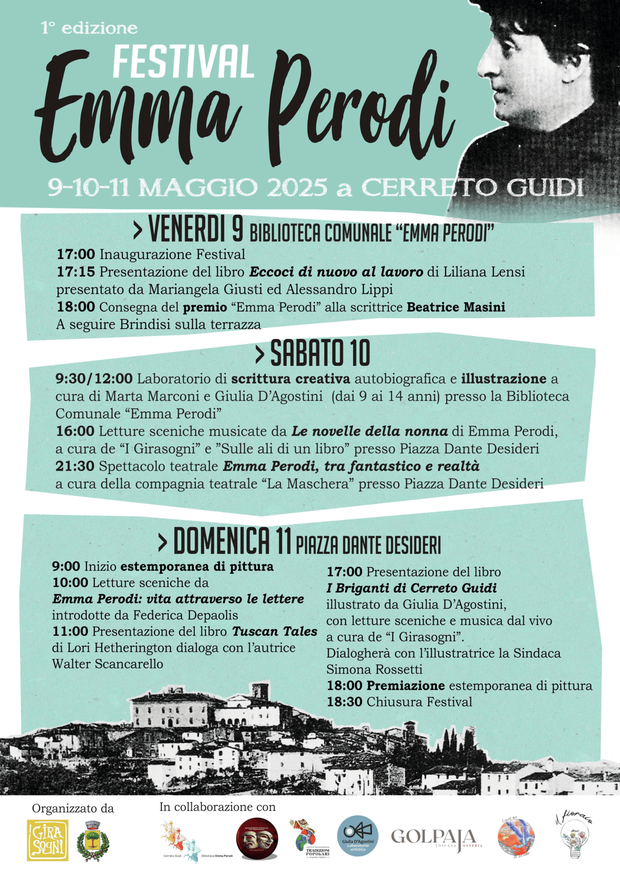 Festival Emma Perodi - 1° edizione - locandina