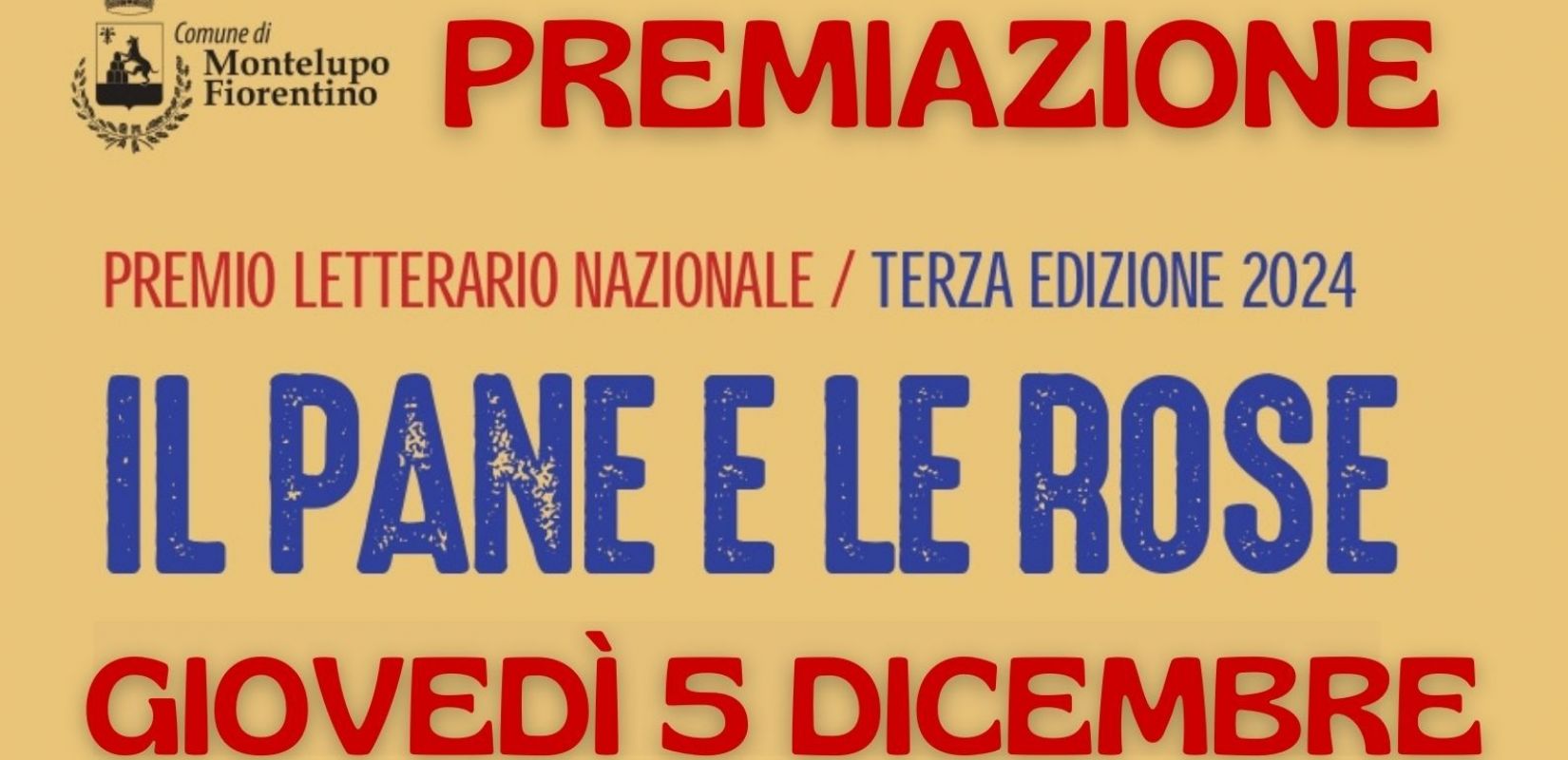 Premio Letterario “Il pane e le rose” - 3° edizione 2024