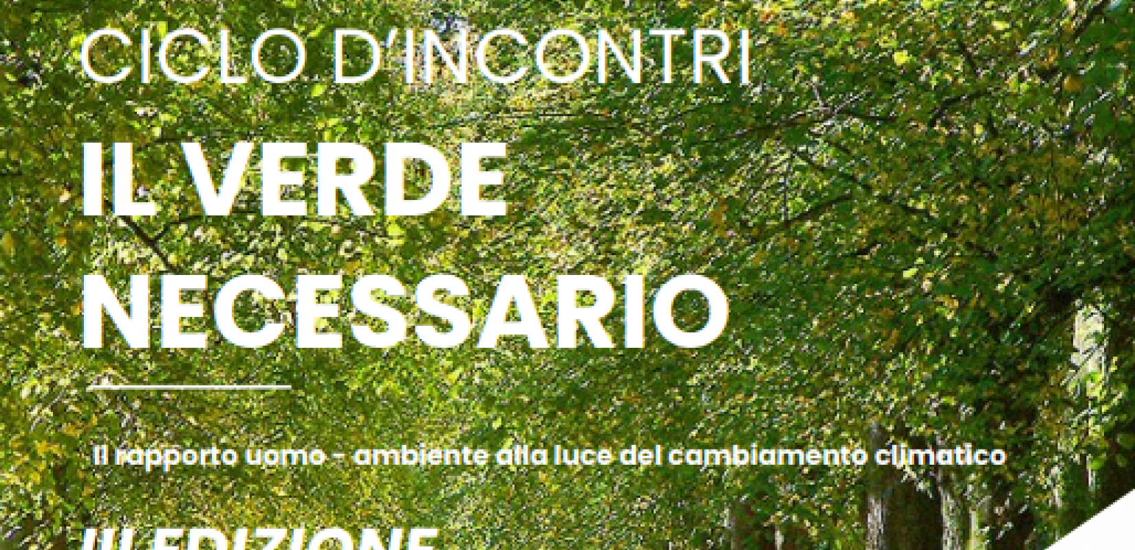 Il verde necessario: III edizione