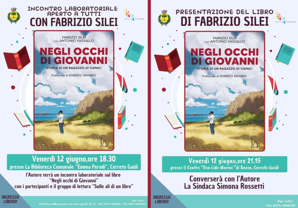 Fabrizio Silei - "Negli occhi di Giovanni" Locandina