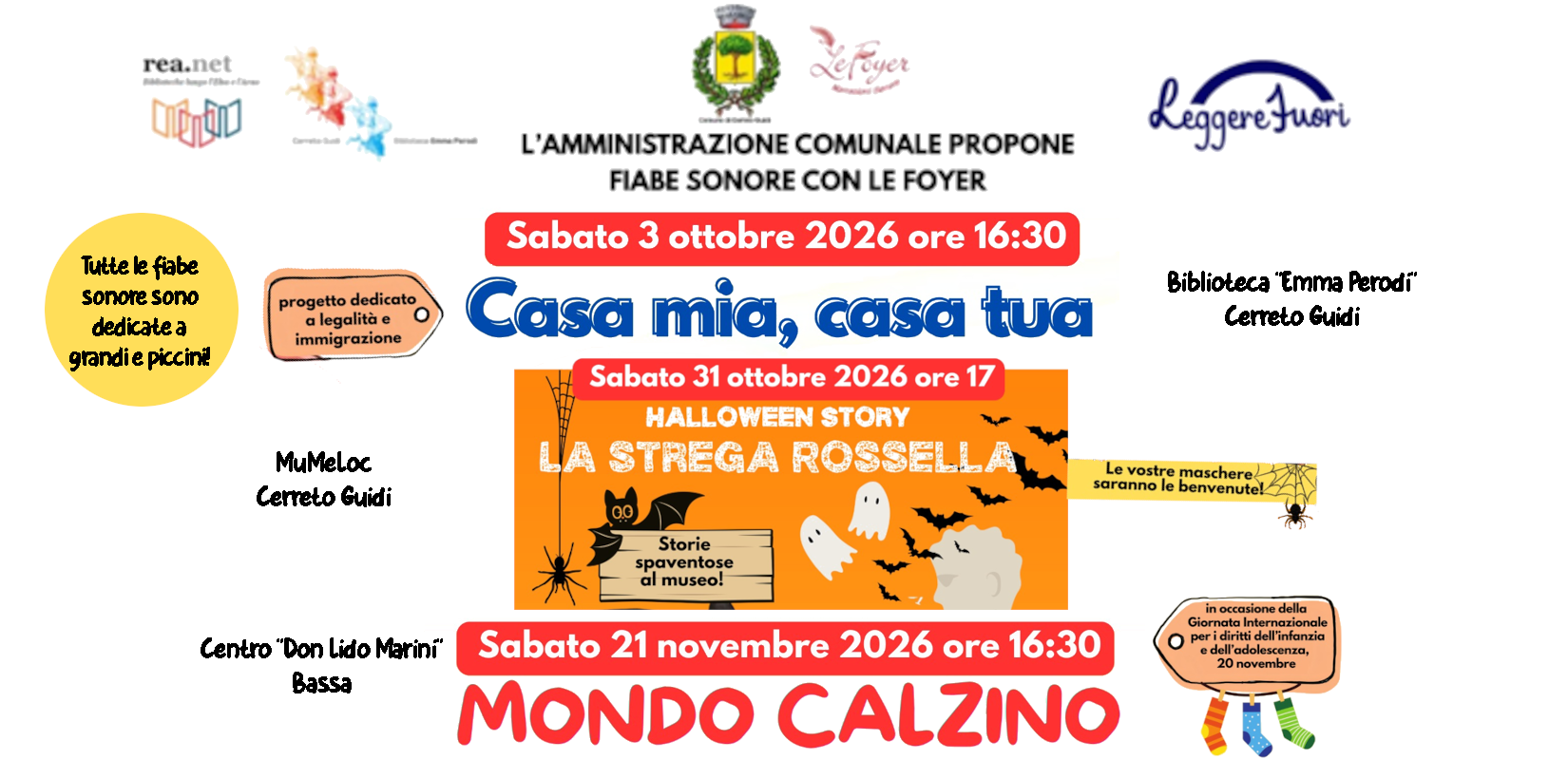 Fiabe Sonore edizione 2026