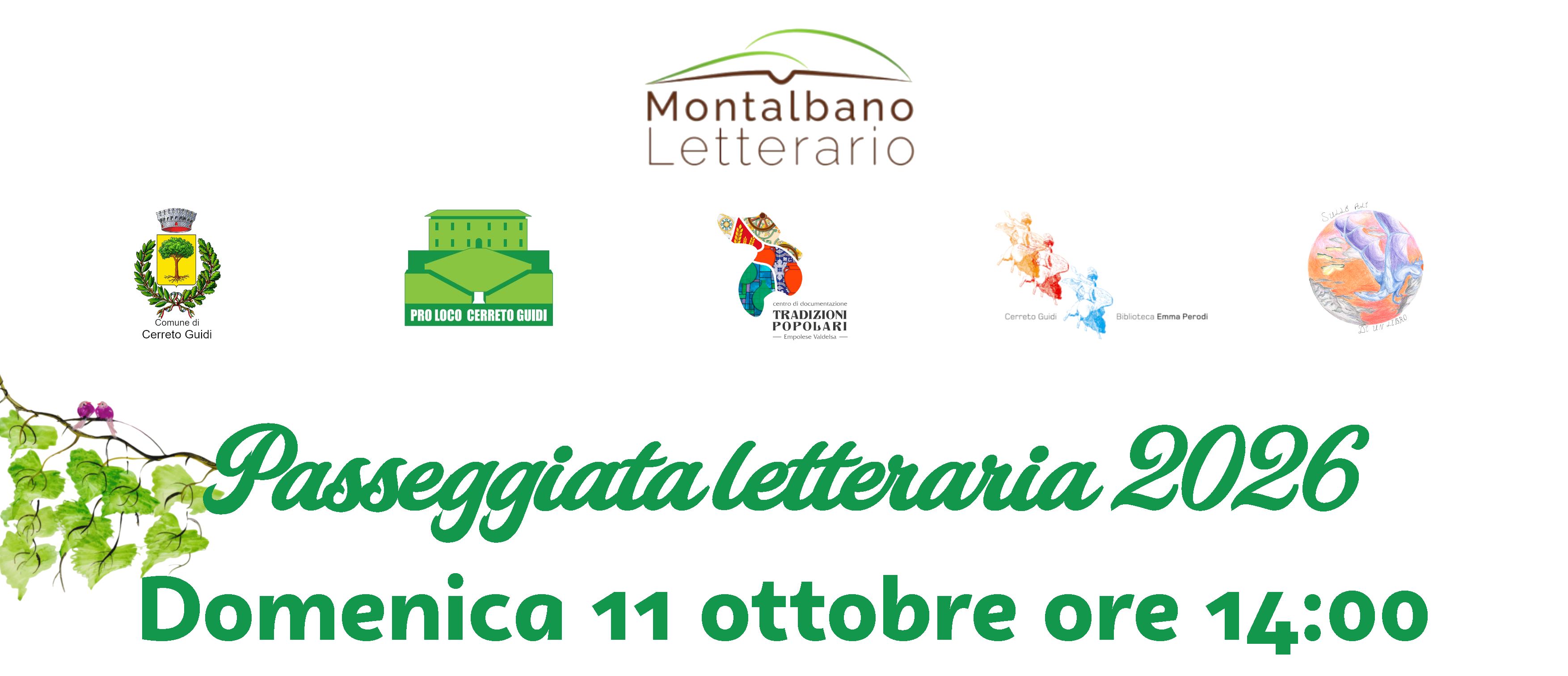 Passeggiata letteraria 2026