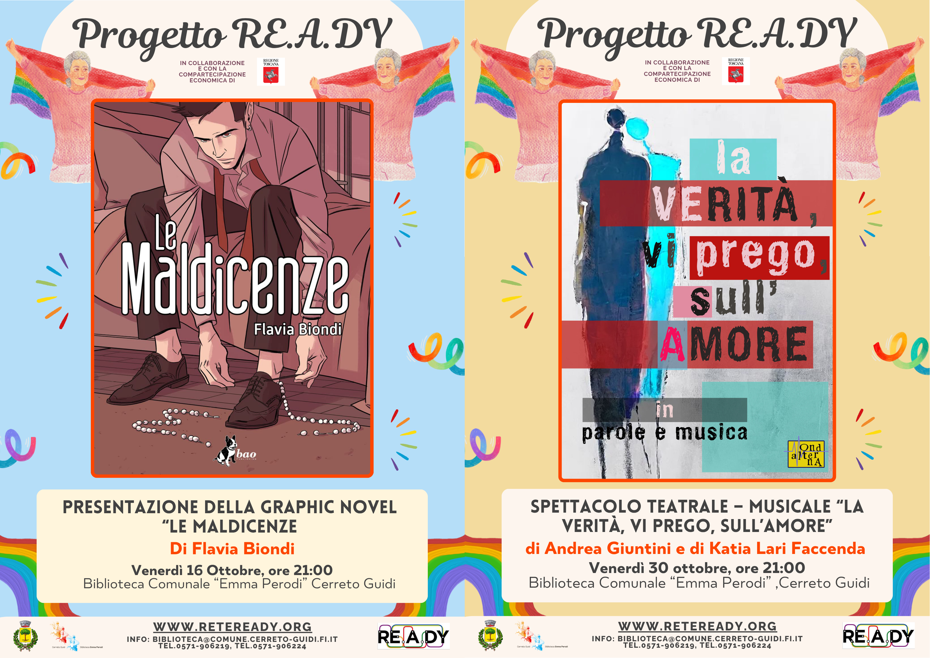 Progetto RE.A.DY - Presentazione libro e Spettacolo