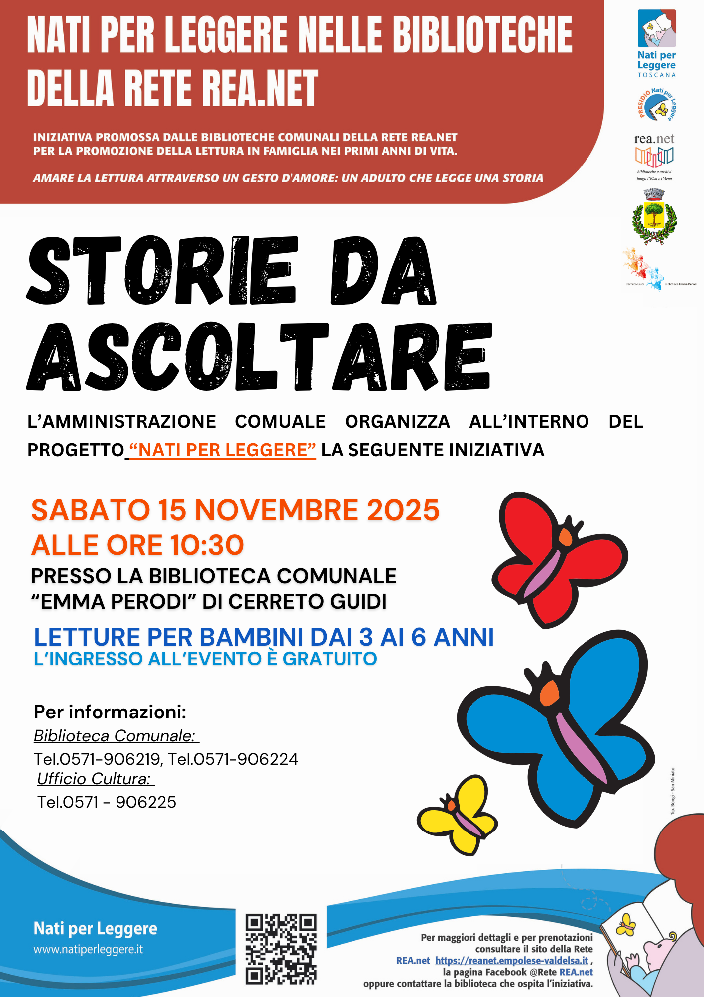 Locandina Nati per Leggere