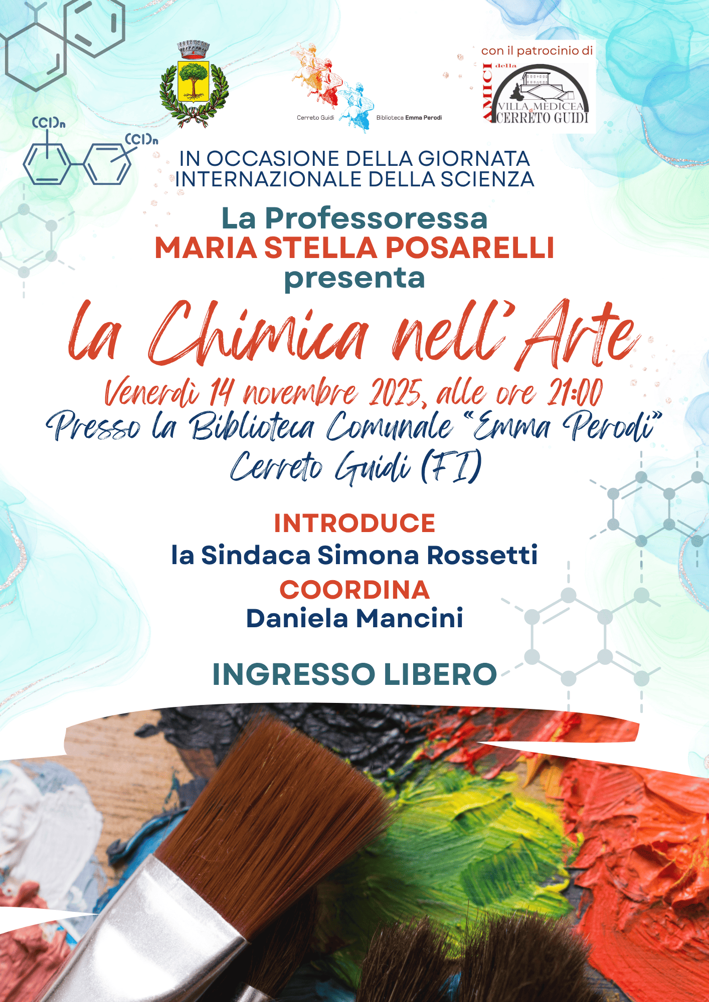 Locandina - La Chimica nell'Arte