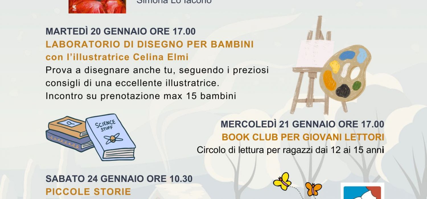 NUOVI EVENTI IN ARRIVO! Gennaio