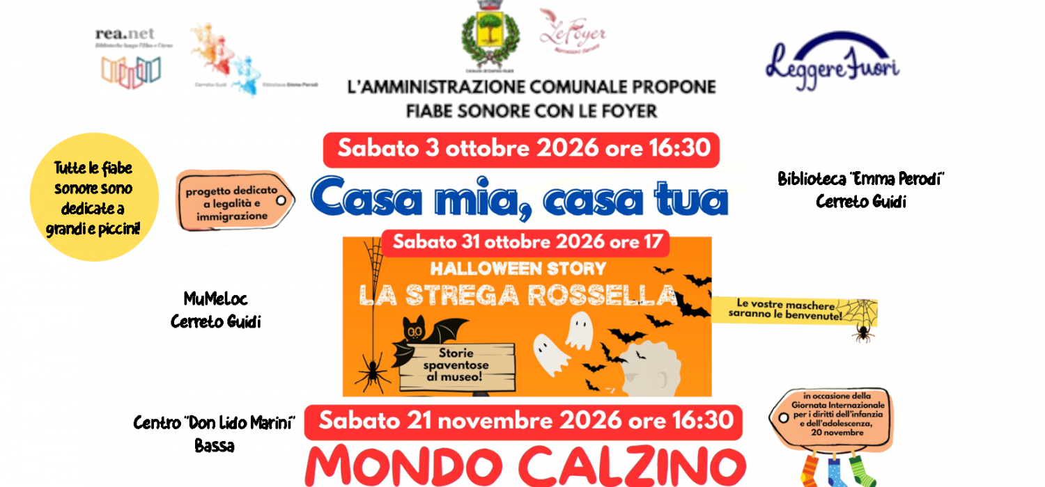 Fiabe Sonore e Leggere Fuori - Nuova edizione