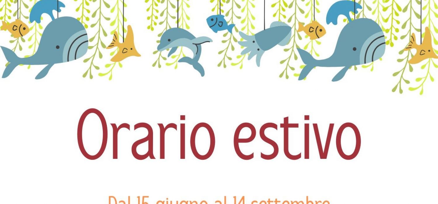 Orario Estivo e nuovi appuntamenti