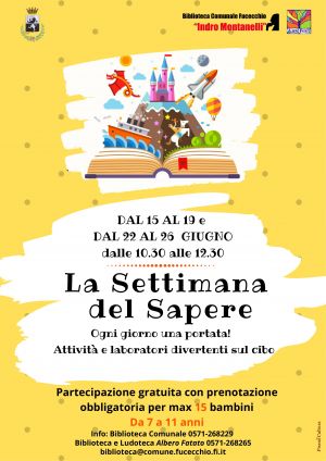 Giugno alla biblioteca di Fucecchio 